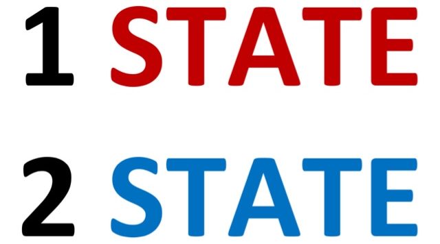 One State, Two States, Red States, Blue States